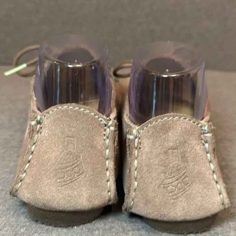 Clark’s Originals Faraway Field Moccasins Brown Suede Crepe Soles Women Size 9.5 - Picture 5 of 8